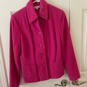 Wool dress jackethit pink